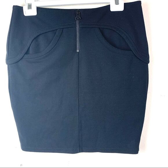 T by Alexander Wang Dresses & Skirts - T by Alexander Wang Black Stretch Mini Skirt Sz M